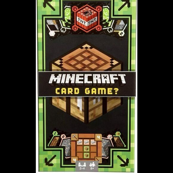 Minecraft Card Game 2015 Mattel Games Mojang Complete Instructions 2-4 Players - Picture 3 of 4